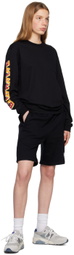 Billionaire Boys Club Black Small Arch Logo Shorts