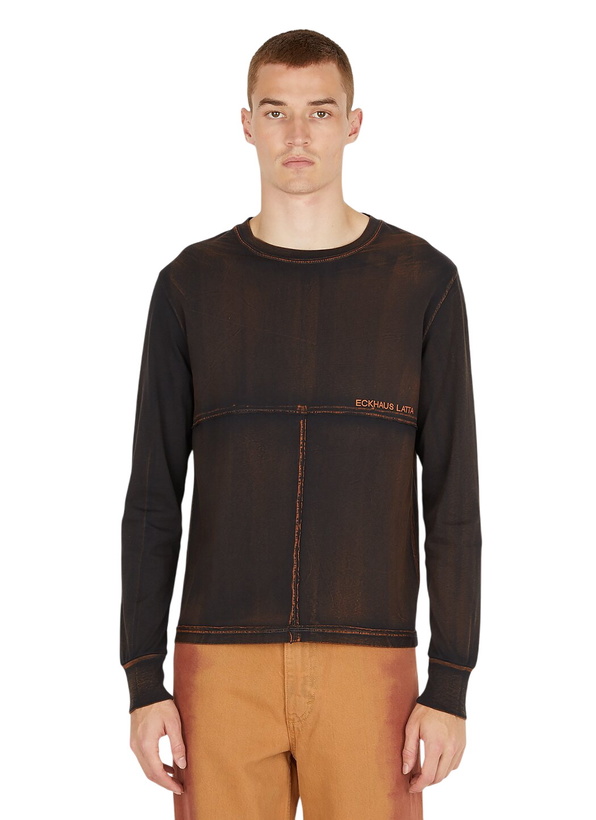 Photo: Eckhaus Latta Lapped Long Sleeve T-Shirt