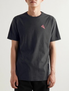 Klättermusen - Verkstad 1990 Logo-Print Organic Cotton-Jersey T-Shirt - Black