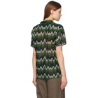 Andersson Bell Green Applique Short Sleeve Shirt