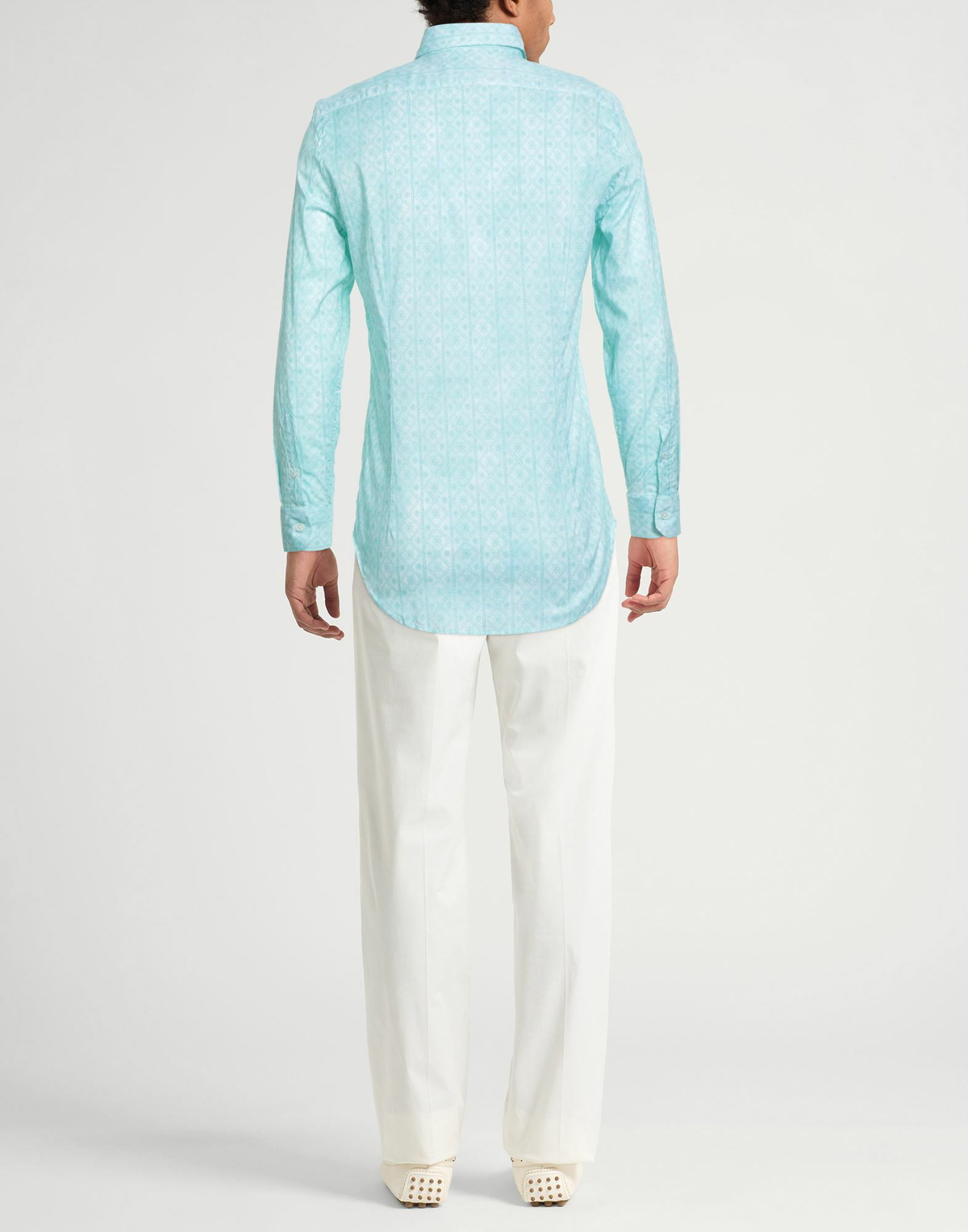 Fedeli Mens Shirt Light in Green