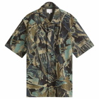 thisisneverthat Men's Jacquard Pattern Shortsleeve Shirt in Black