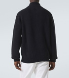Umit Benan Suvretta wool-blend zip-up cardigan