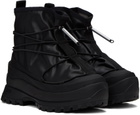 VEIN Black Layered Boots