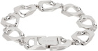 Numbering SSENSE Exclusive Silver #5925 Chain Link Bracelet