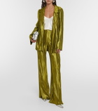 Galvan Nuage pleated blazer