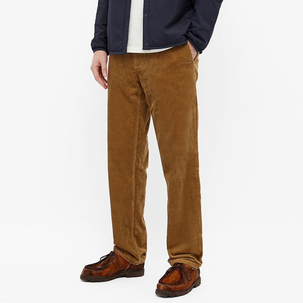 Norse Projects Aros Regular Wide Wale Corduroy Chino in Espresso main image 1