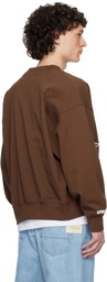 AAPE by A Bathing Ape Brown Main Cardigan