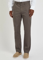 Gant Straight-leg Stretch-cotton Chinos Brown