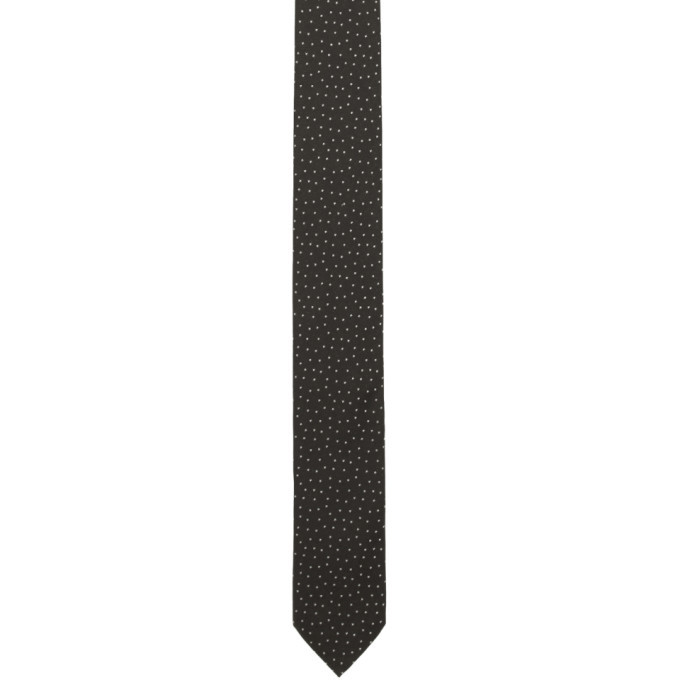 Photo: Hugo Black Polka Dot Neck Tie