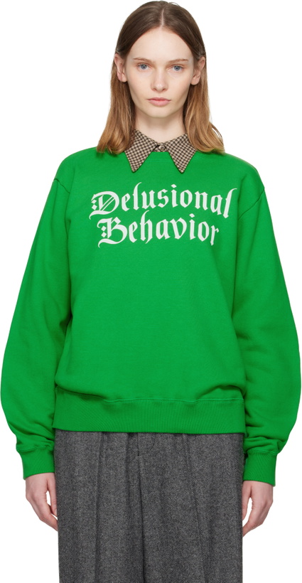 Photo: UNDERCOVER Green UC2E4892-1 Sweatshirt
