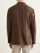 Peter Millar - Chatham Cotton-Cashmere Sigle Breasted Blazer - Brown