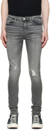 FRAME Gray Jagger Jeans