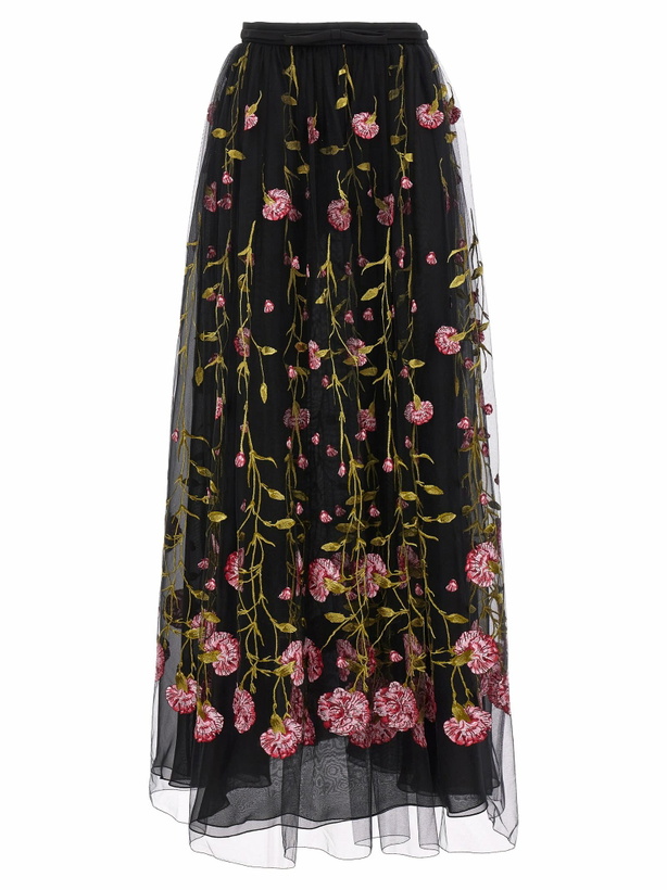 Photo: Giambattista Valli Floral Embroidery Skirt