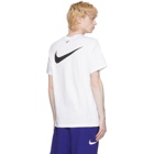 Nike White Sportswear Swoosh T-Shirt