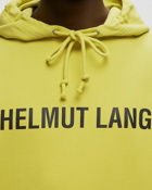 Helmut Lang Core Hoodie 2 Yellow - Mens - Hoodies