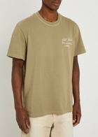 Club 1984 LA Studio Printed Cotton T-shirt Taupe