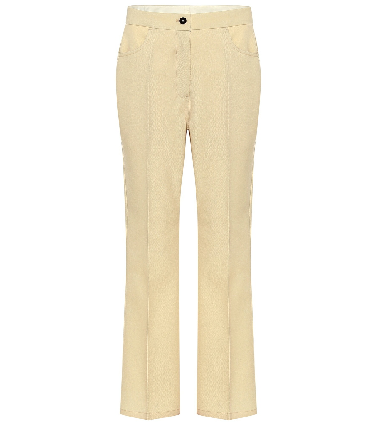 Jil Sander Women's Wool Pants Pink