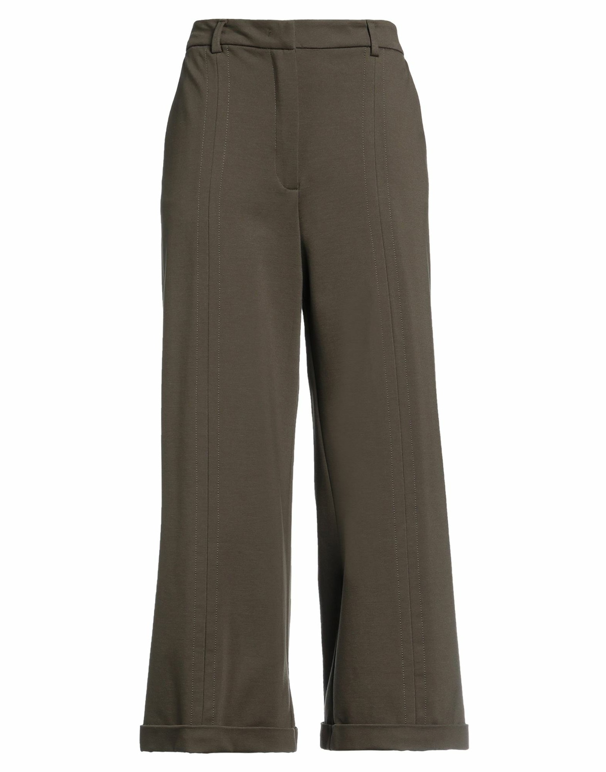 Manila Grace Womens Pants Military in Green