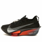 Nike Men's Alphafly Next% Sneaker in Black/Crimson/Iron Grey