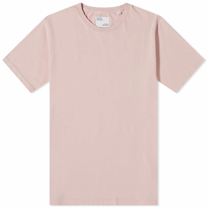 Photo: Colorful Standard Men's Classic Organic T-Shirt in Faded Pink