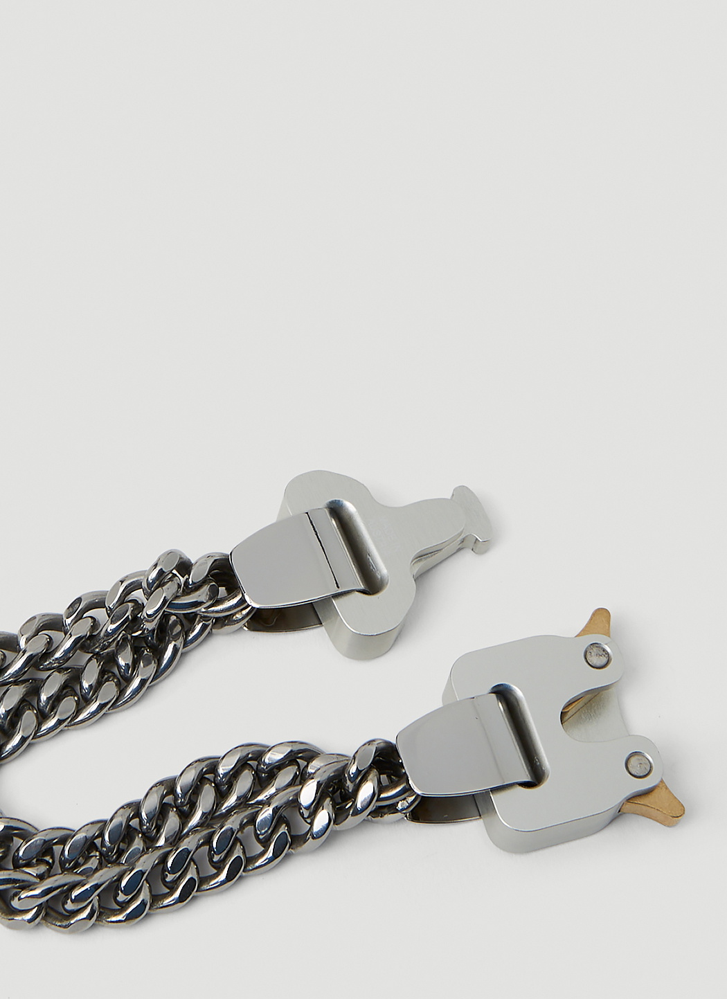 1017 ALYX 9SM Rollercoaster Twin Chain Bracelet