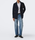 Dolce&Gabbana DG knitted cotton blazer
