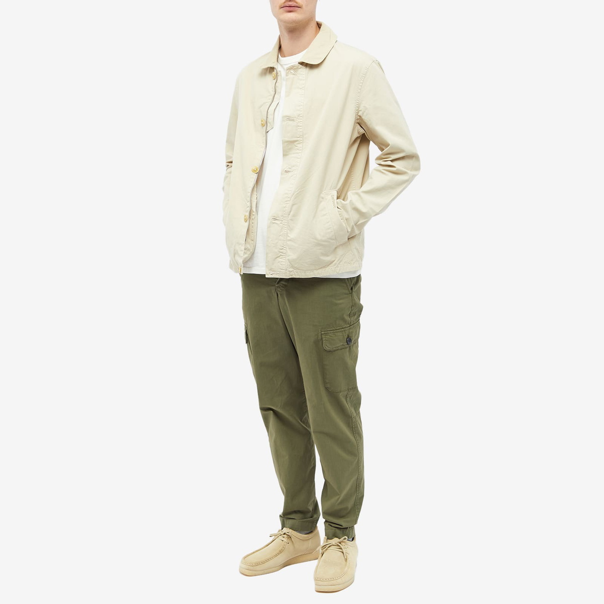 Paul Smith Men's Cargo Pant in Green