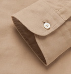 Brioni - Cotton-Corduroy Shirt - Beige