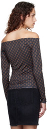 Stine Goya Navy Perry Long Sleeve T-Shirt