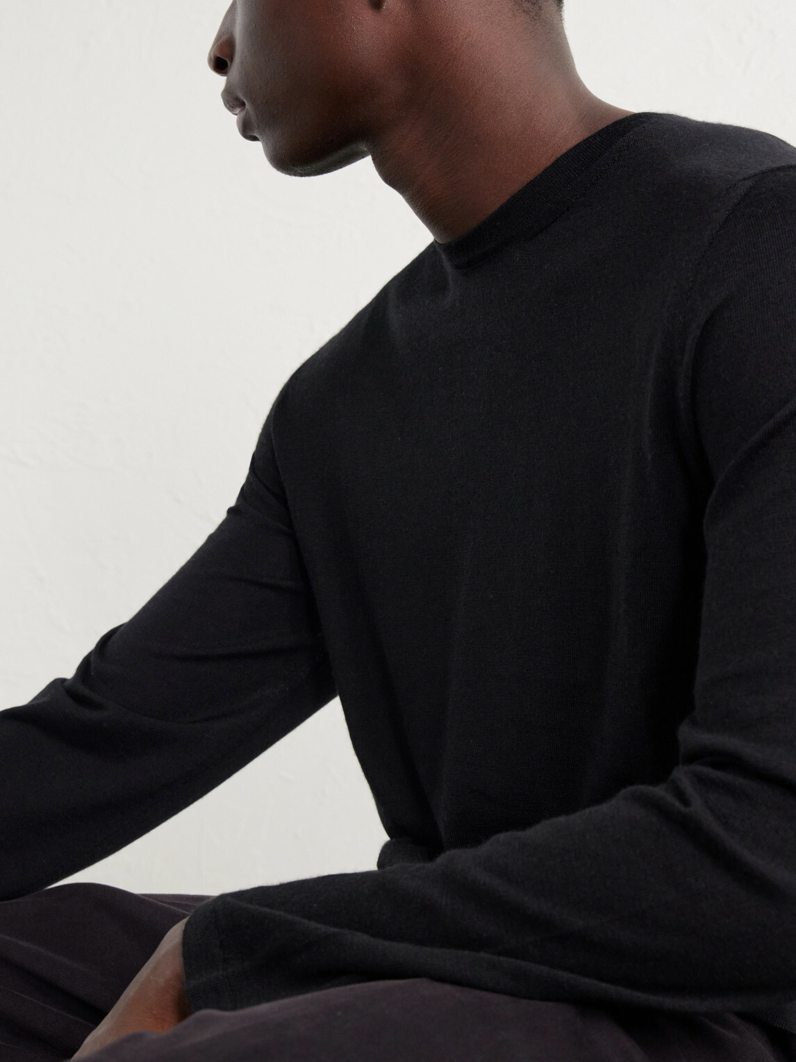 Saman Amel - Cashmere and Silk-Blend Sweater - Black