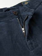 Portuguese Flannel - Straight-Leg Cotton-Corduroy Trousers - Blue