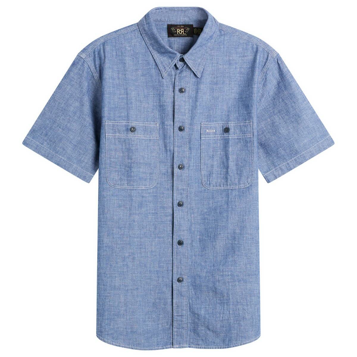 トップス RRL / chambray shirts RRL Men's Craftsman Chambray Shirt in Indigo RRL