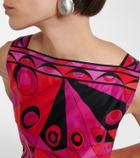 Pucci Occhi silk twill minidress
