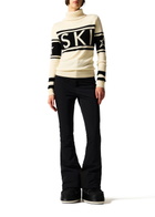 Perfect Moment Schild Roll-neck Merino Wool Sweater Cream
