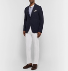 Boglioli - Slim-Fit Cotton-Twill Trousers - Men - White