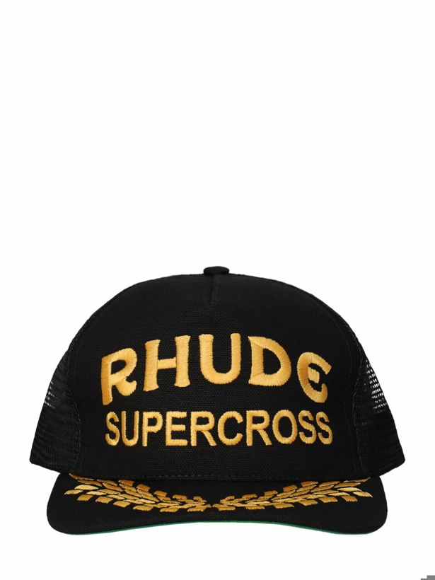 Photo: RHUDE - Canvas Supercross Trucker Hat