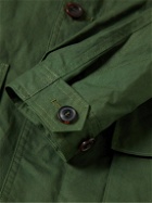 Kingsman - Waxed-Cotton Field Jacket - Green