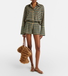 Oséree Lumière striped shirt