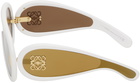 LOEWE White Wave Mask Sunglasses