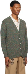 Howlin' Green Crystal Cardigan