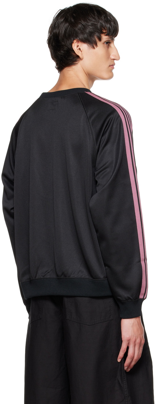 NEEDLES Black Track Sweatshirt Needles NEEDLES Black Track Sweatshirt Needles