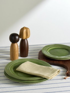The Conran Shop - Amberley Set of Four Glazed Stoneware Dinner Plates, 28cm
