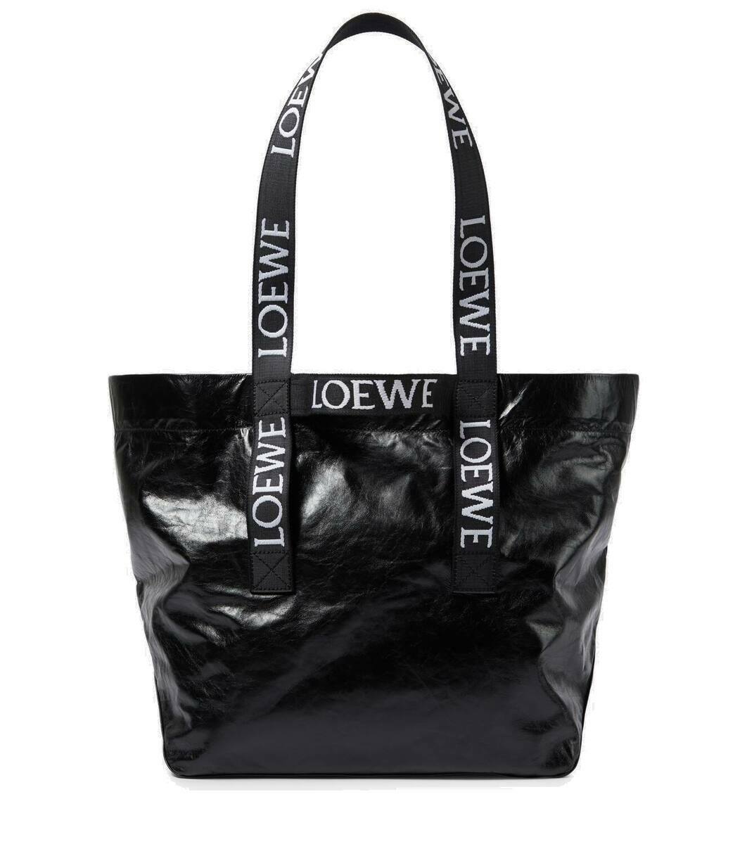 Loewe Fold Shopper leather tote bag Loewe