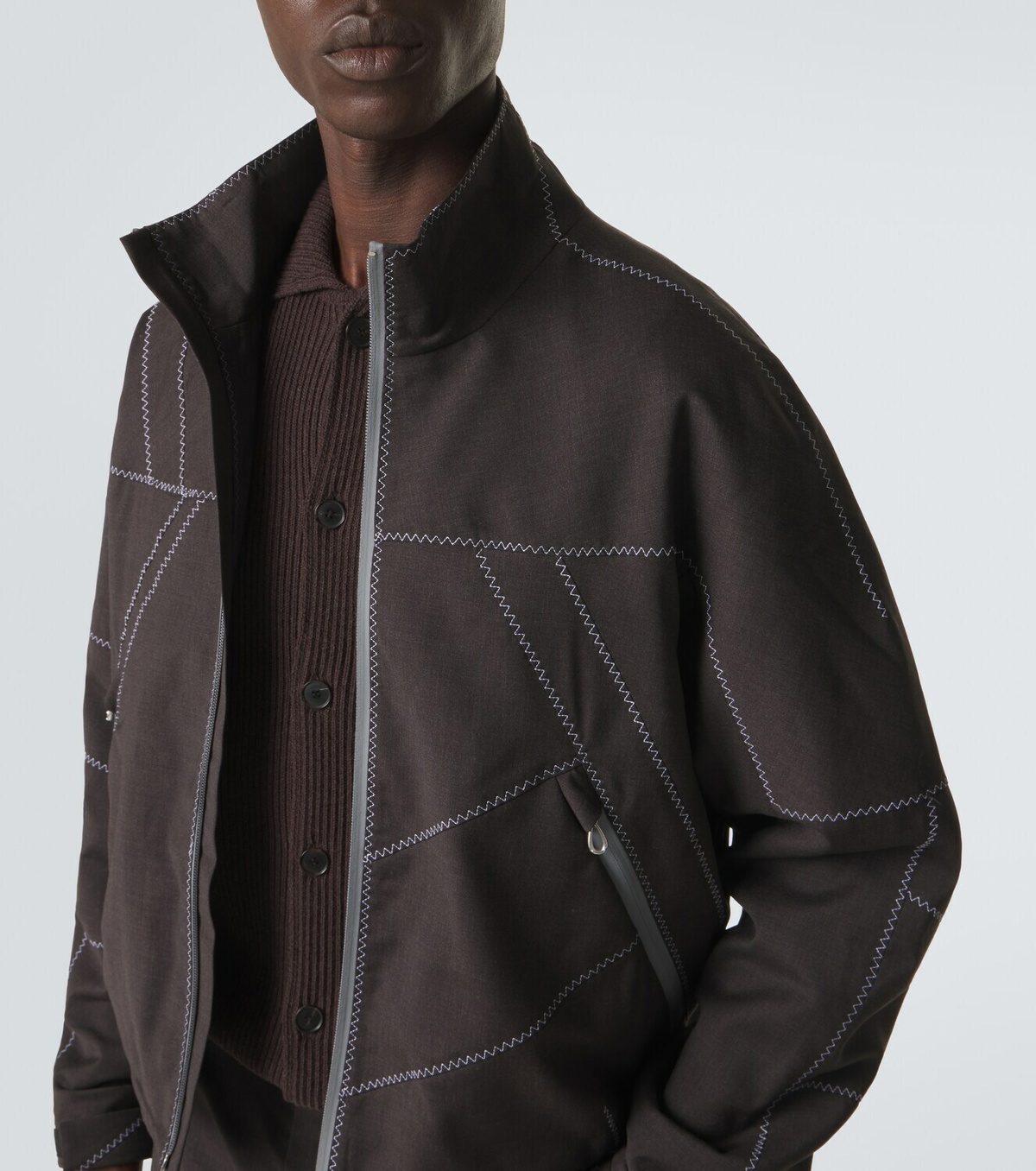 Kiko Kostadinov Fosco virgin wool jacket