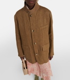 Loro Piana - Iconic Roadster linen jacket