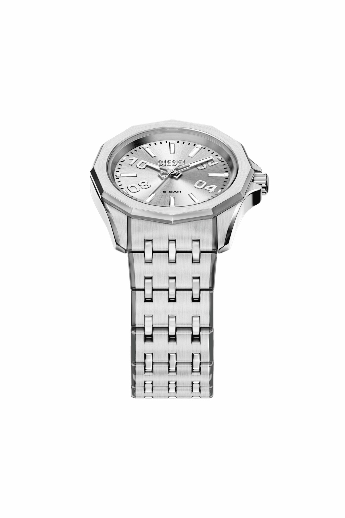 Diesel Stinger stainless steel watch - Timeframes Mens in Silver 
