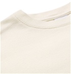 NN07 - Clive Waffle-Knit Cotton and Modal-Blend T-Shirt - Neutrals