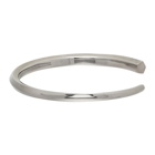 Hugo Silver E-Chopstick Bangle Bracelet