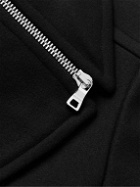 Balmain - Belted Wool-Blend Peacoat - Black